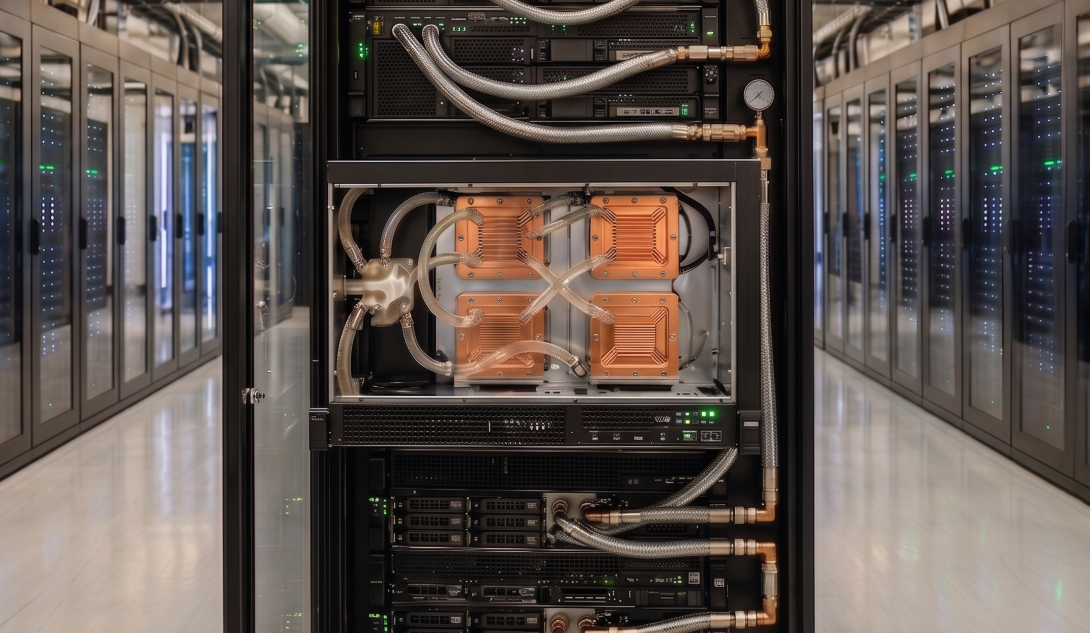 Liquid-cooled GPU racks